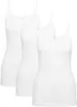 Produktbild: Triumph Unterhemd Katia (3er-Pack) Baumwolle, atmungsaktiv, ohne störende Seitennähte, schmale Träger