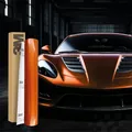 Produktbild: 3M 2080 Car Wrapping Folie 30x152cm Selbstklebende Autofolie für Auto Motorrad Boot 3D Lackschutzfolie mit Luftkanälen zum Folieren (G364 Gloss Fiery Orange)