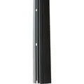 Produktbild: Jardinion Noppenbahn Abschlussprofil 1m PVC Schwarz Abdeckleiste
