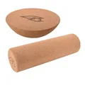 Produktbild: F2 Set Balance Board Halbkugel 30x10cm + Korkrolle 33x9,5cm