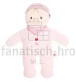 Produktbild: Die Spiegelburg Schmusepuppe rosa BabyGlück 28 cm Plüsch Spielpuppe 18588