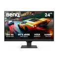 Produktbild: BenQ GW2490E 24 Zoll Gaming Monitor, 100Hz, 1920x1080p, IPS, Eye-Care, integrierte Lautsprecher, Wandhalterung, Thin Bezel, Smarte Helligkeitsanpassung, HDMI, DisplayPort