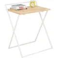 Produktbild: SoBuy FWT88-WN Schreibtisch klappbar Computertisch Arbeitstisch für Home-Office Snack Klapptisch Beistelltisch BHT ca.: 63x77x45cm - Weiß