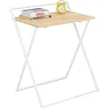Produktbild: Fwt88-wn Kleiner Schreibtisch Klappbar Computertisch Arbeitstisch Für Home-office Snack Tisch Sofatisch Klapptisch Beistelltisch Bht Ca.: 63x77x45cm - Sobuy