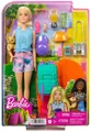 Produktbild: Mattel GmbH Anziehpuppe Mattel - Barbie Spielset mit Malibu Puppe, Hündchen und Accessoires