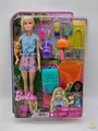 Produktbild: Barbie It Takes Two Camping Spielset Puppe Malibu + Hund +15 Zubehörteile Mattel
