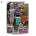 Produktbild: Mattel HDF73 Barbie It takes two! Camping Spielset Puppe Malibu + Hund - NEU