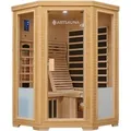 Produktbild: Artsauna Infrarotkabine Aalborg mit Dual Technologie & Hemlockholz