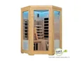 Produktbild: Artsauna Infrarotkabine Aalborg mit Dual-Technologie 2 Personen Wärmekabine aus Hemlock Holz