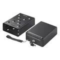 Produktbild: Pricenet Stahltresor Halterung 225x165x85mm Auto Camping Boot Buero Home Stabil