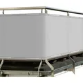 Produktbild: Sol Royal SolVision PB2 Balkonumspannung 90x300cm Grau PE