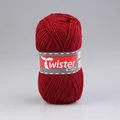 Produktbild: Wolle Twister Sport 50 Uni - Weinrot - 50g