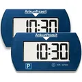 Produktbild: 2X Needit Park Mini Blau elektronische Parkscheibe Digitale Parkuhr mit offizieller Zulassung des Kraftfahrtbundesamtes 2er Sparset