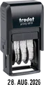 Produktbild: TRODAT 4810 - Stempel, Tagesdatum