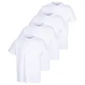 Produktbild: GÖTZBURG Unterziehshirt GÖTZBURG Herren Unterhemd weiß uni 4er Pack (4-St) weiß 56
