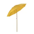 Produktbild: SVITA Sonnenschirm Bambus 2m Neigbar Gartenschirm Balkonschirm Gelb
