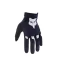 Produktbild: Fox Racing Dirtpaw Glove - Gepolsterte Knöchel, Padded Palm, Flex-Komfort, Hook & Loop Verschluss, Stretch für maximale Beweglichkeit, High Performance, Farbe: Black/White, Größe: XL