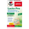 Produktbild: Doppelherz Lacto-Pro Milchsäurekulturen + Bifidokulturen + B2 + B6 Kapseln zum Schutz der Darmflora 60 KAP