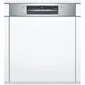 Produktbild: Bosch Serie 6 SMI6ZCS07E, Halb integriert, Standardgröße (60 cm), Weiß, Edelstahl, Tasten, Berührung, 1,75 m - Silber
