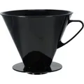 Produktbild: Axentia Kaffeefilter 231381, Größe 4, Kunststoff schwarz, Handfilter