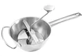 Produktbild: Leifheit Passiermühle Edelstahl 20cm, 3 Einsätze, spülmaschinengeeignet