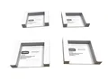 Produktbild: Befestigungsplatten für Trockner Xavax 4,5 x 4,5 cm 4Stk.