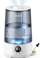 Produktbild: Homvana Luftbefeuchter mit Beleuchtung in 7 Farben und Timer, 3,6 l