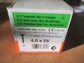 Produktbild: 1000 Stück Marken Holzschrauben 4x25mm verzinkt / Aktion S3Pal3