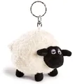 Produktbild: NICI Schlüsselanhänger Shaun das Schaf Shirley 10cm weiß - Nachhaltiger Begleiter Kuscheltieranhänger mit Schlüsselring für Schlüsselband, Schlüsselbund & Schlüsselhalter