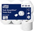 Produktbild: Tork SmartOne Toilettenpapier Weiß T8, Advanced, 2-lagig, 6 × 1.150 Blatt, 472242