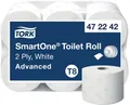 Produktbild: 1-10x TORK Großrollen-Toilettenpapier SmartOne, 2-lagig, 207 m SPARE BIS ZU 18%