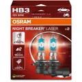 Produktbild: OSRAM Auto-Lampe Night Breaker 9005NL-2HB, HB3, Halogen, 12V / 60W, Scheinwerferlampe, 2 Stk.