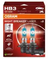 Produktbild: 2x OSRAM NIGHT BREAKER LASER HB3 +150% Halogen 12v 60W Scheinwerferlampen P20d