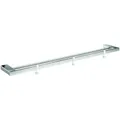 Produktbild: emco loft Doppelbadetuchhalter, chrom, 3 abnehmbare Haken, 842 mm, 056100180