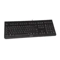 Produktbild: CHERRY KC 1000 Tastatur Schwarz ultraflach, USB, kabelgebunden, Office Keyboard JK-0800DE-2