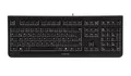 Produktbild: CHERRY KC 1000 kabelgebundene Tastatur, QWERTZ (DE), schwarz JK-0800DE-2