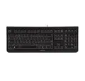 Produktbild: Cherry KC1000 Tastatur (Tastatur, kabelgebunden, USB-Anschluss, Nummernblock, deutsches Layout QWERTZ, flach, Flüsteranschlag-Tasten, mit abriebfester Laser-Tastenbeschriftung, 4 Hotkeys, Plug & Play, Schwarz)