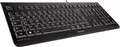 Produktbild: Robuste USB-Tastatur in Schwarz für Büro und Zuhause - Cherry KC 1000 Tastatur