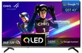 Produktbild: CHiQ U43QST QLED-Fernseher (109 cm/43 Zoll, 4K Ultra HD, 4K UHD TV, Smart-TV, QLED TV, Google TV, Inkl. Streaming Content, Kompatibel mit Apple AirPlay)