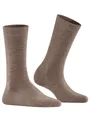 Produktbild: FALKE Socken Tagessocke Softmerino (leichte, Merinowolle) braun Damen - 1 Paar