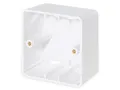 Produktbild: Intellinet Aufputzrahmen für die Unterputzdosen 771900 und 771917 Network Solutions, 80 x 80 x 45 mm, Signalweiß RAL9003