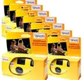 Produktbild: TopShot 8 x Einwegkamera Topshot gelb/rot Einwegkamera