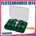 Produktbild: Parkside Diamant-Fliesenbohrer-Set 5-teilig für M14-Aufnahme | Ø 6-12 mm