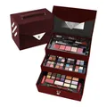 Produktbild: ZMILE cosmetics, Kosmetik-Koffer Beauty Case Velvety dark red 74 Teile