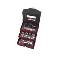 Produktbild: Schminkkoffer Beauty Case Velvety Dark Berry Set Vegan 74 teilig Make Up NEU OVP