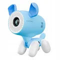 Produktbild: KIANO Alpha Kid Dog Kinder Beamer | HD 1280×720 | Android 13 | 200 ANSI Lumen | 50–150 Zoll | WLAN & Bluetooth | Lern- & Spielprojektor für Kinder | Weiß-Blau