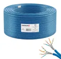 Produktbild: PremiumX 50m CAT 8 Netzwerkkabel Duplex LAN Kabel Ethernet Datenkabel