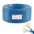Produktbild: Premium X 50m CAT 8 Verlegekabel | 40Gbit 2000MHz | S/FTP PIMF AWG22 Reinkupfer | Eca LSZH FRNC Halogenfrei | Profi LAN Netzwerk Datenkabel Duplex