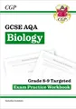 Produktbild: CGP Books GCSE Biology AQA Grade 8-9 Targeted Exam Practice Workbo (Taschenbuch)