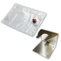 Produktbild: Bag in Box Edelstahl Abfüllhalter Saftbeutel 3-10L Beutelhalter Abfüllhilfe